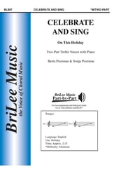Celebrate and Sing Two-Part choral sheet music cover